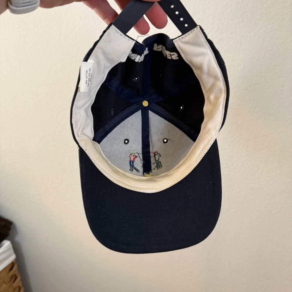 Pivot rules hatMens Navy‎ Blue Golf Embroidered Baseball Cap Snapback